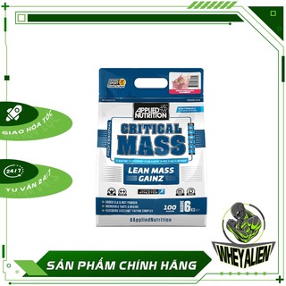 Sữa Dinh Dưỡng Tăng Cân Nhanh Applied Nutrition Critical Mass 12lbs Authentic 100%