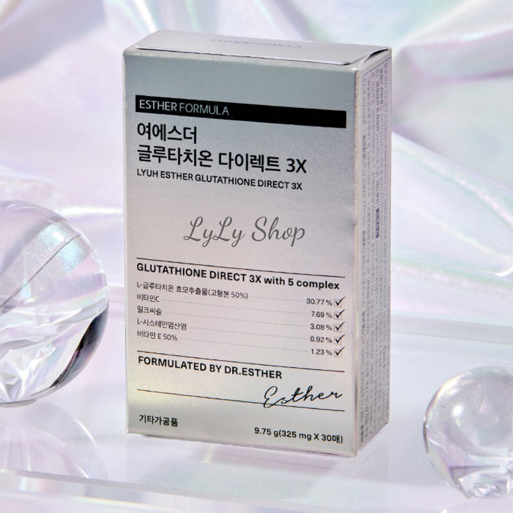 Film Ngậm Trắng Da Glutathione Hàn Quốc, Giúp da trắng sáng, mờ thâm nám từ sâu bên trong Lylyshop 30 miếng