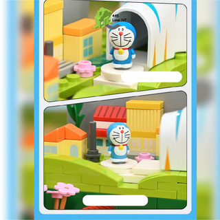  Đồ Chơi Mô Hình Nhân Vật   Doraemon Nobita Keeppley Bảo Bối Đường Hầm Gulliver K20417 Toy Mô Hình 