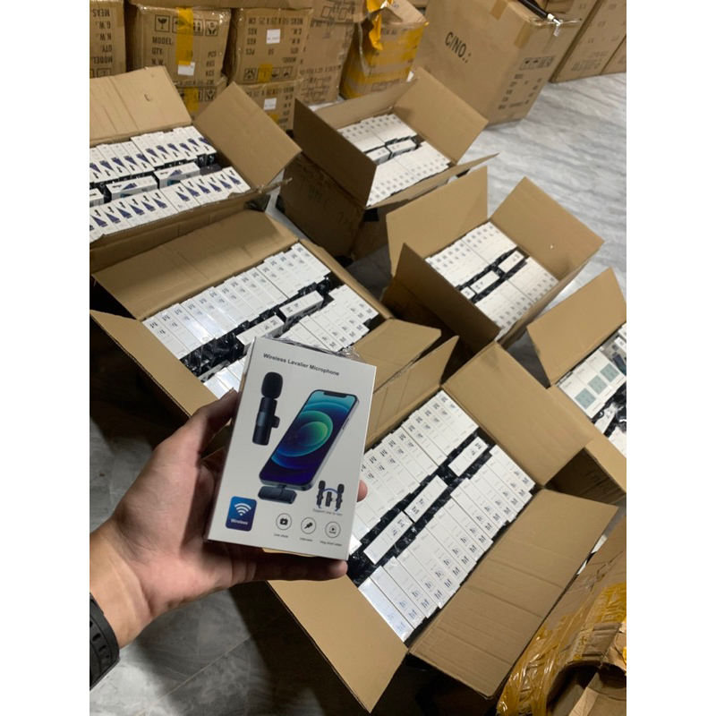 Mic Không Dây Cài Áo K9 Hàng Bảo Hành 1 Năm