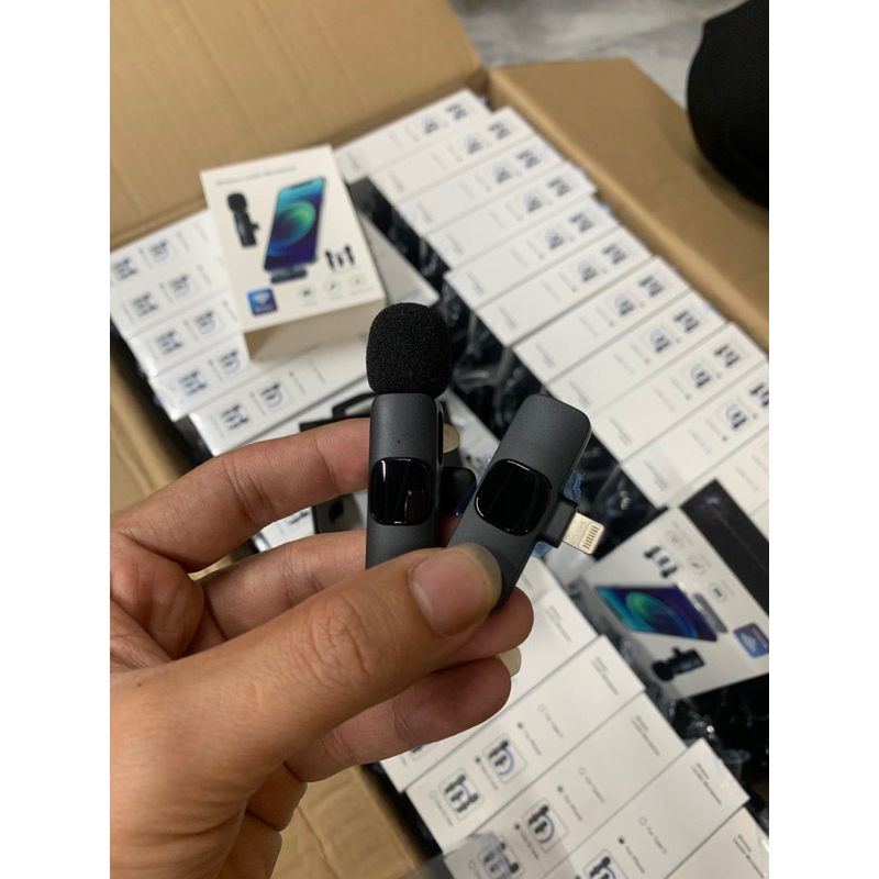 Mic Không Dây Cài Áo K9 Hàng Bảo Hành 1 Năm