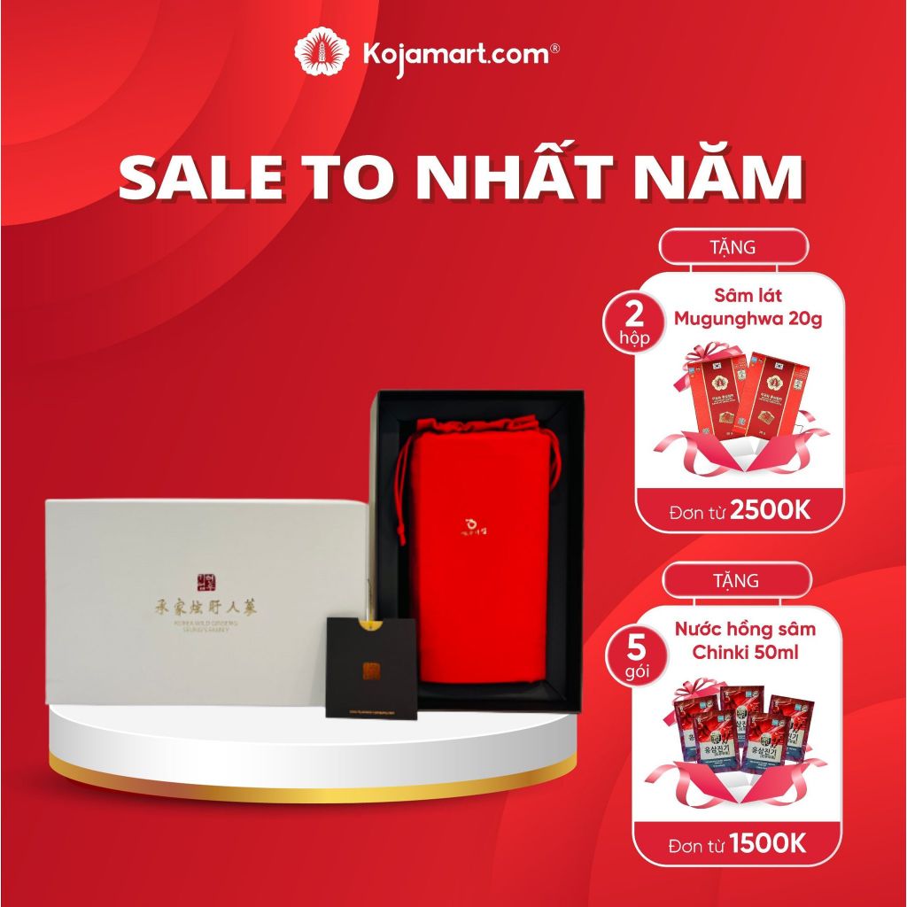 An Cung Ngưu Hoàng Tổng Thống Korean Red Ginseng VIP Hộp 10 viên