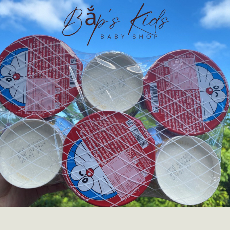 Mì Ăn Liền Trẻ Em Nissin Phiên Bản Mèo Doremon Thái Lan