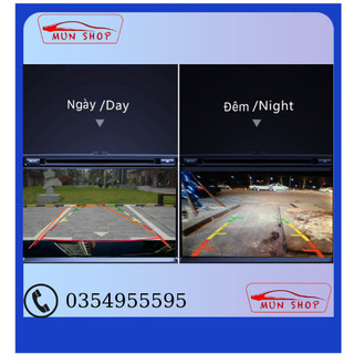Camera Lùi Mạ Crom AHD Dùng Cho Màn Hình Android, DVD, LCD