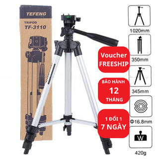 Gậy 3 chân chụp hình máy ảnh điện thoại Tripod 3110, Tripod chụp ảnh quay video giá đỡ điện thoại