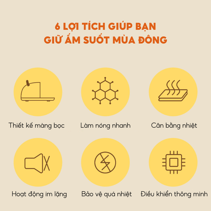 Máy sưởi ấm chân cắm điện hình thú giữ nhiệt JIASHI máy sưởi ấm chân tay sạc điện mùa đông giữ ấm tốt SAC01