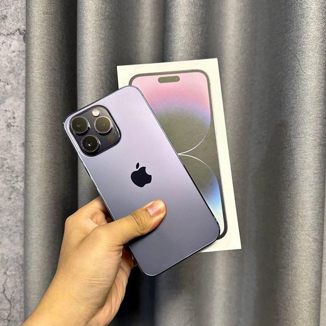 Điện thoại 14promax - 256gb fullbox Vna. Ghép sim dùng full. Bảo Hành 1 Đổi 1