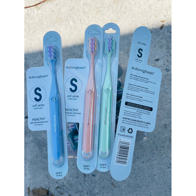 Bàn chải Adongfresh lông mềm mại Anh Quốc S.808