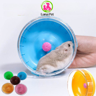 Wheel cho hamster 11cm không kèm đáy Luna Pet VQ01 - Vòng quay chạy cho hamster