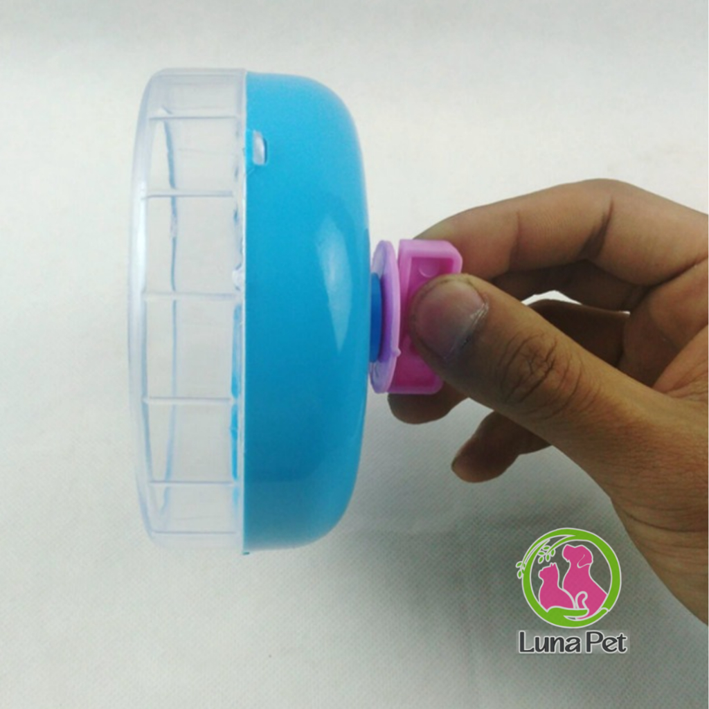 Wheel cho hamster 11cm không kèm đáy Luna Pet VQ01 - Vòng quay chạy cho hamster