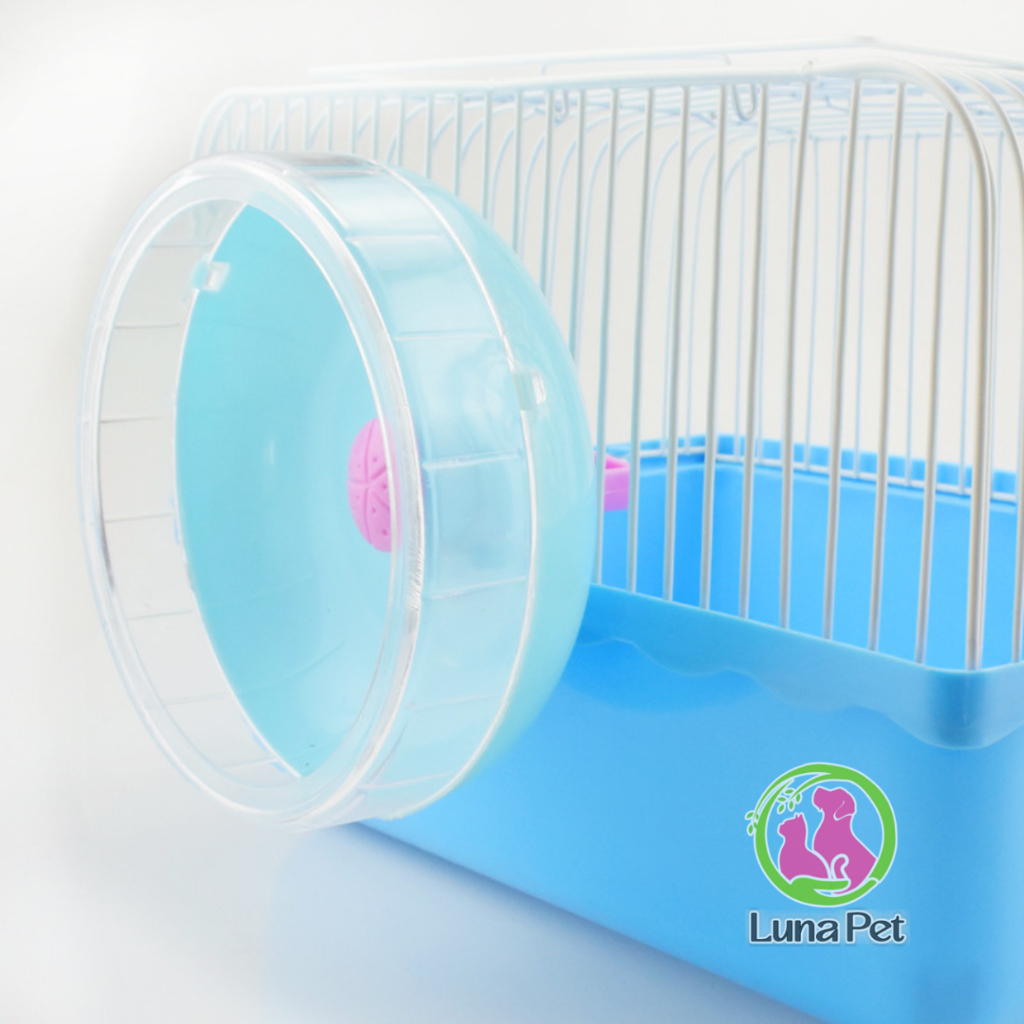 Wheel cho hamster 11cm không kèm đáy Luna Pet VQ01 - Vòng quay chạy cho hamster