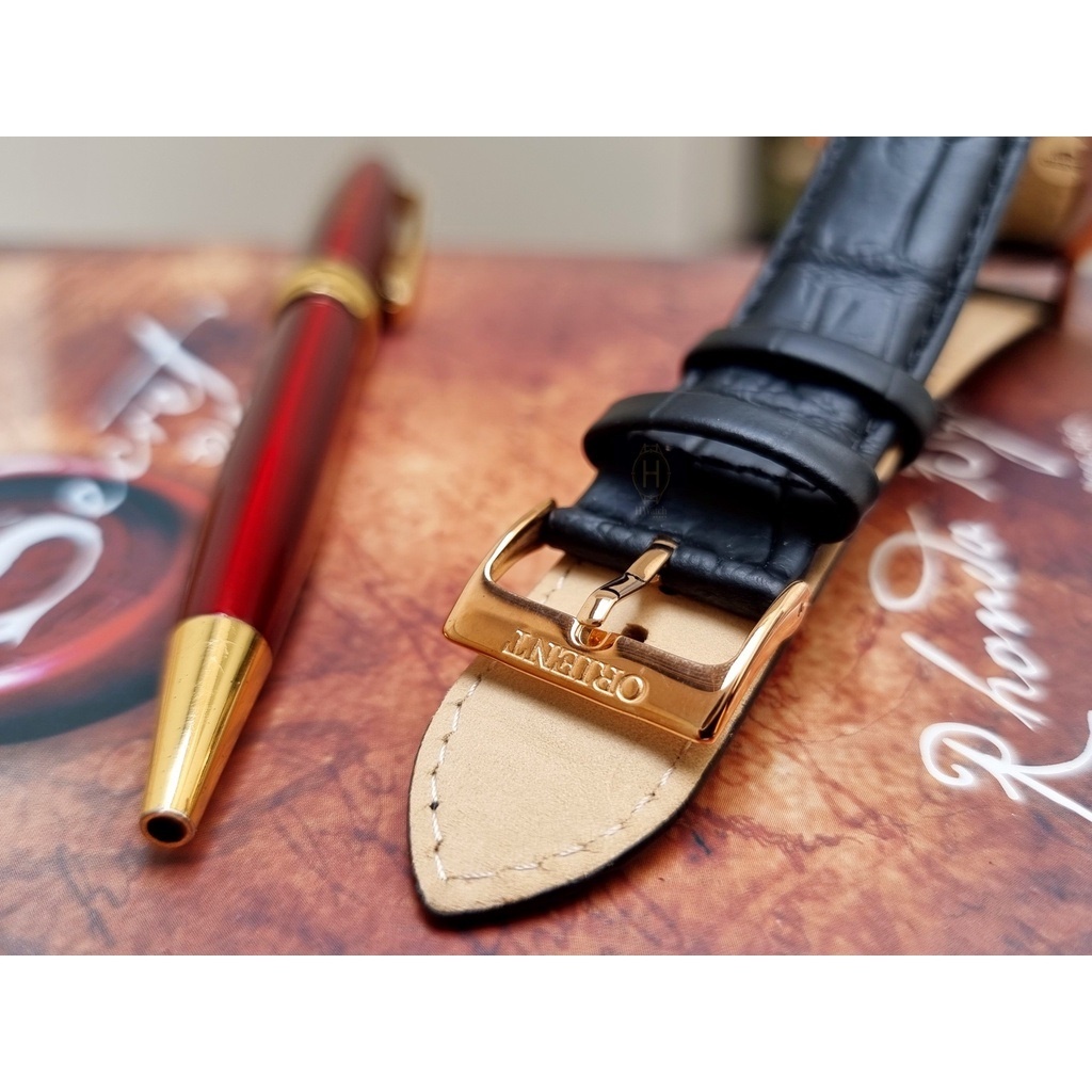 Dây đồng hồ – Dây Da đồng hồ Orient chính hãng