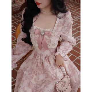 [SẴN HÀNG LOẠI 1 CÓ BIGSIZE] Đầm Hoa Ulzzang Công Chúa - Kèm cài nơ trái tim
