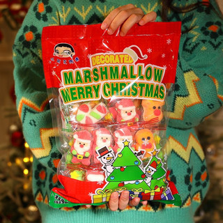 Kẹo xốp dẻo Marshmallow Giáng sinh 🎄 Christmas cho trẻ em túi 500g