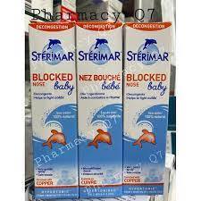 XỊT MŨI PHÁP Dung dịch xịt mũi cho bé Sterimar Blocked Nose Baby