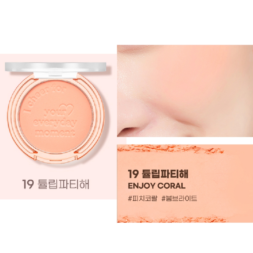 Má Hồng Peripera Pure Blushed Sunshine Cheek