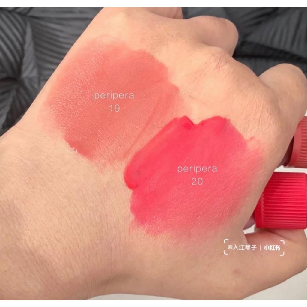 Son Ink Airy Màu 19 Elf Light Rose Hồng Sáng MLBB Kem Lì Peripera Ink Airy Velvet Lip Tint 4g