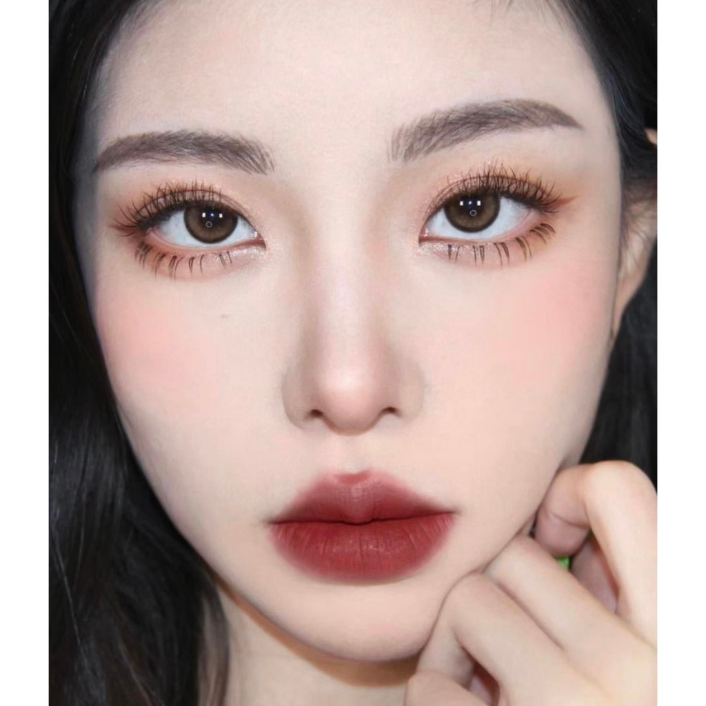 Son Kem 3CE Hazy Lip Clay 4g HIPAMINE Đỏ Nâu Gạch Trendy Tôn Da