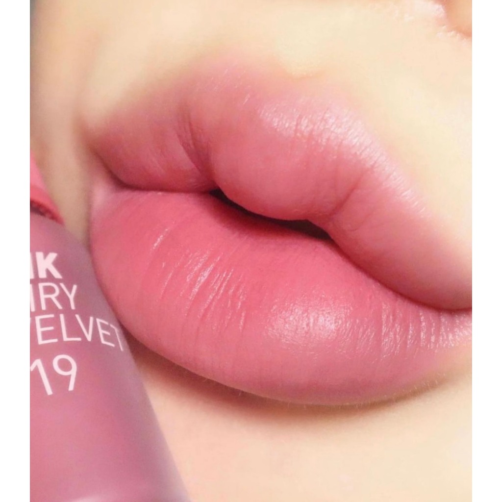 Son Ink Airy Màu 19 Elf Light Rose Hồng Sáng MLBB Kem Lì Peripera Ink Airy Velvet Lip Tint 4g