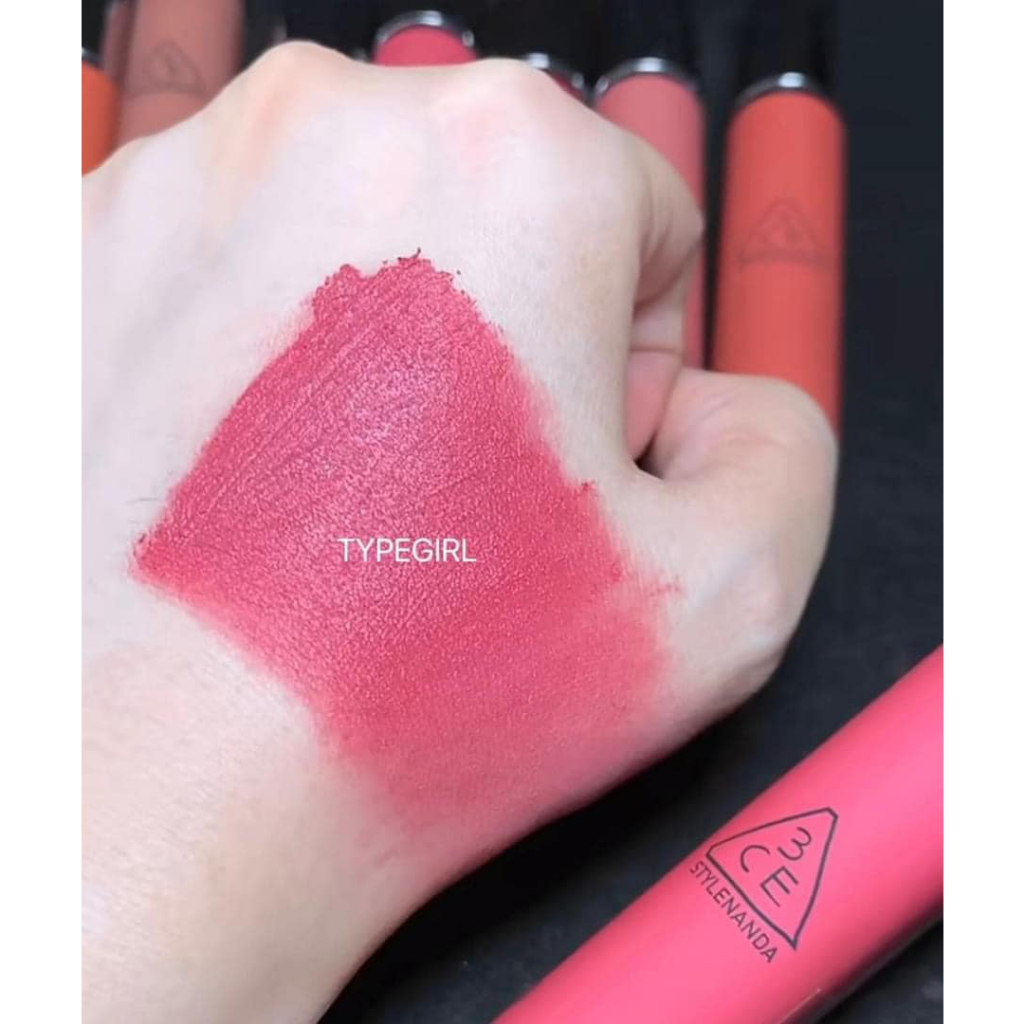 Son Kem 3CE Hazy Lip Clay 4g TYPE GIRL Hồng Anh Đào