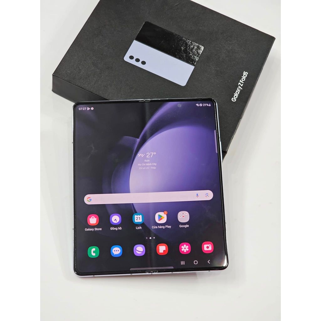 Điện thoại S.amsung Galaxy Z Fold5 5G  Công Ty mới fullbox nguyên seal