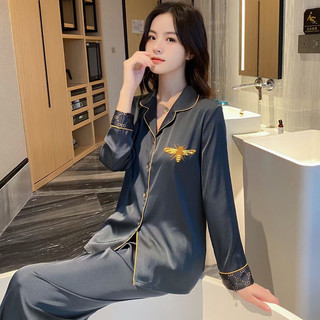 Đồ bộ nữ pijama lụa cao cấp hàng quảng châu l1
