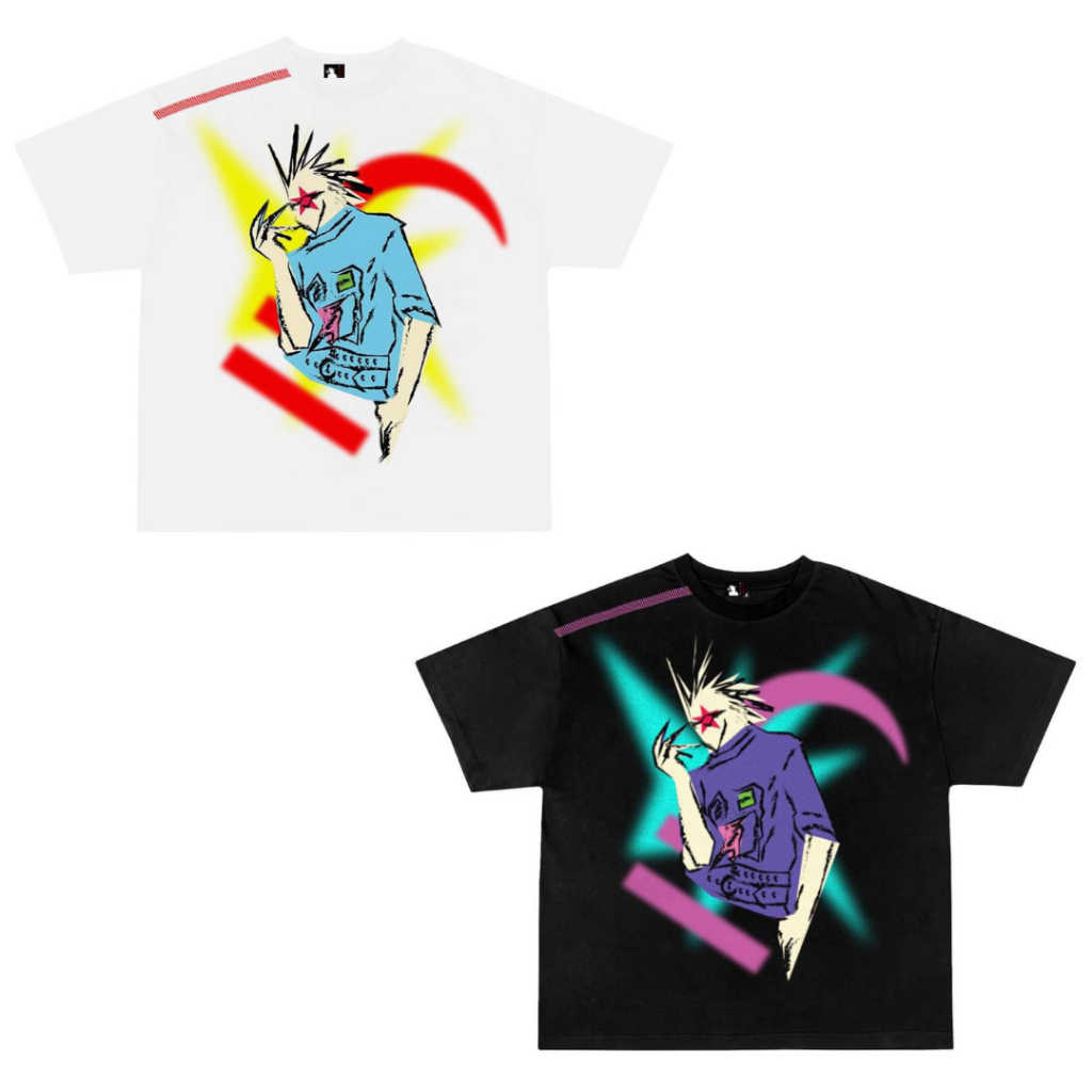 Áo Thun HUNGOCB TECHNO TEE  / Hungocb Studio / Áo Thun Form Boxy