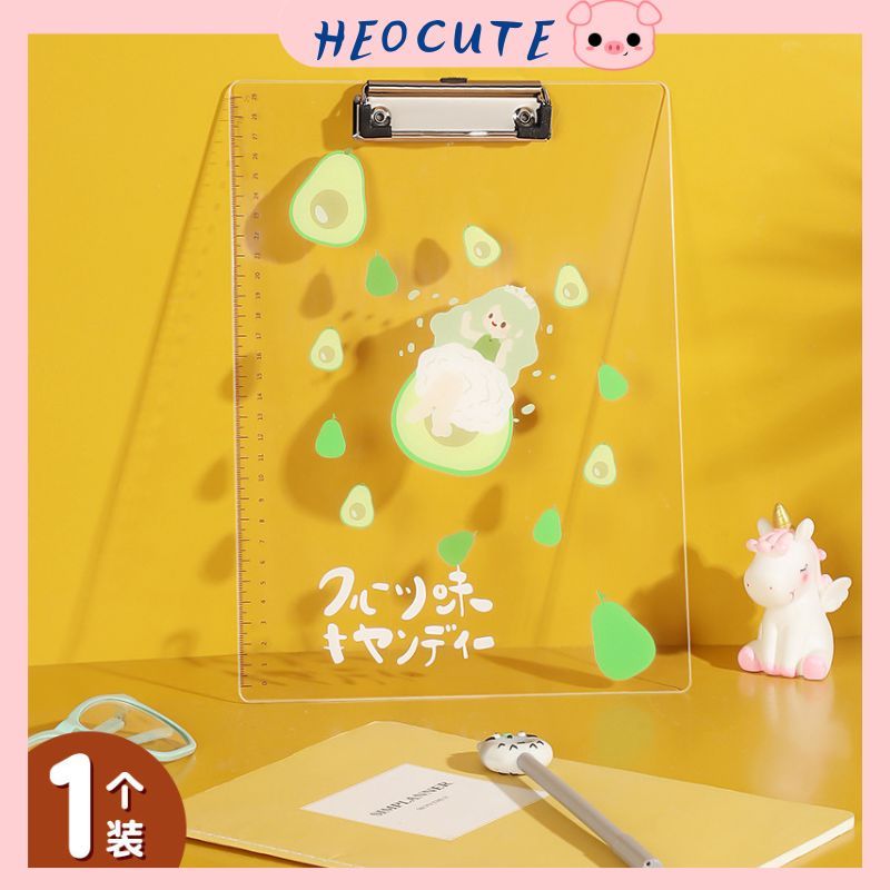 Bìa Trình Ký A4, Kẹp Tài Liệu A4 Trong Suốt In Hình Dễ Thương