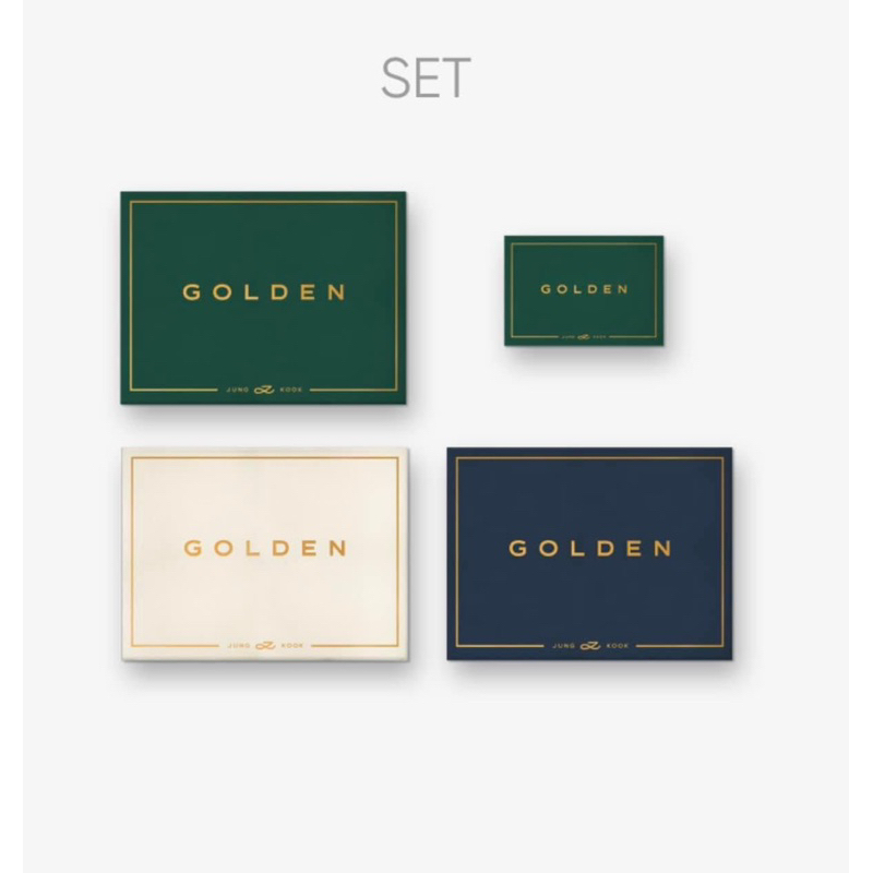 Album Solo Jungkook BTS GOLDEN official