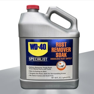 Dung dịch tẩy rỉ sét wd-40 rust remover soak can 3.78 lít