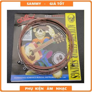Dây Lẻ GUITAR KIM LOẠI 1 dây 2 dây 3 dây 4 dây 5 dây 6 GuitarAcoustic Chính Hãng AlicE