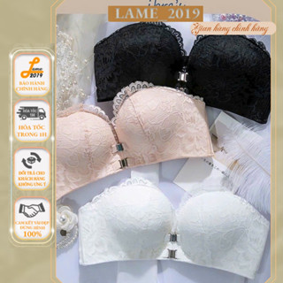 Áo lót không dây- Áo ngực nữ - Bra cài trước chống tuột, có bàn tay nâng ngực tạo khe, dành cho áo hở vai