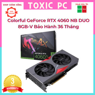  Card màn hình VGA Colorful GeForce RTX 4060 NB DUO 8GB-V Hàng Chính Hãng Bảo Hành 36 Tháng 