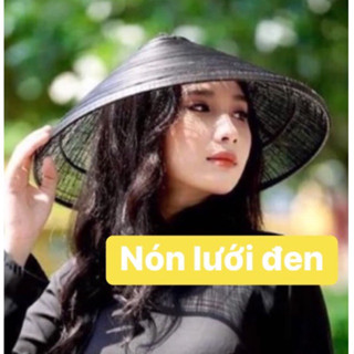 Nón lá lưới nón lưới đen