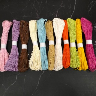 Dây giấy xoắn kim tuyến và không kim tuyến trang trí hộp quà, làm hoa, đồ handmade