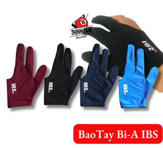 Bao tay bida ibs xỏ cao cấp, găng tay đài loan bi-a ibs, clb billard