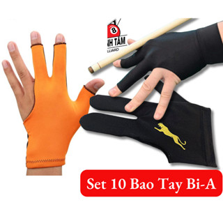 [THỊNH TÂM] Set 10 Bao Tay Bida Xỏ Ngón Găng Tay Bida Bi-A CLB [ SET 10 BAO TAY ]