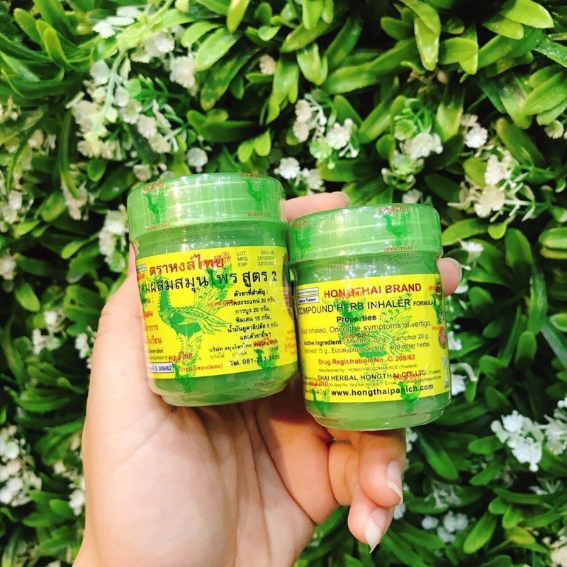 01 Hũ Hít Thông Mũi Thảo Dược HongThai