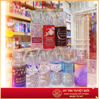 [ Phân Loại ] Xịt thơm Bath & Body Works 75mL