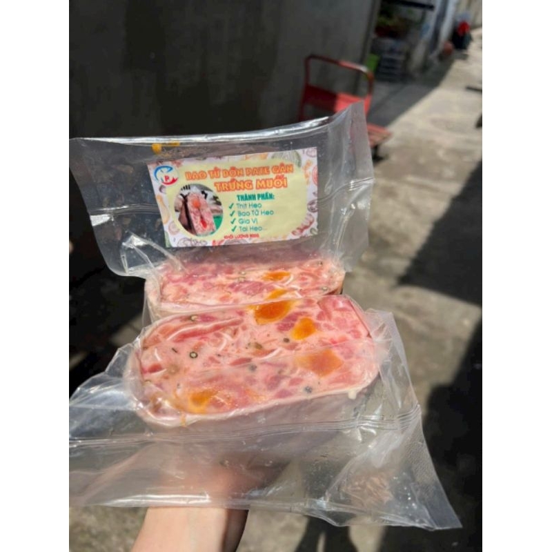 95k 500gr Bao Tử Dồn Pate Gân Trứng Muối