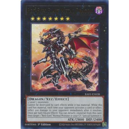 Red-Eyes Flare Metal Dragon - RA01-EN038 - Ultra Rare