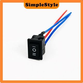 Công tắc 3 chân có nấc giữa on - off - on xe máy có dây