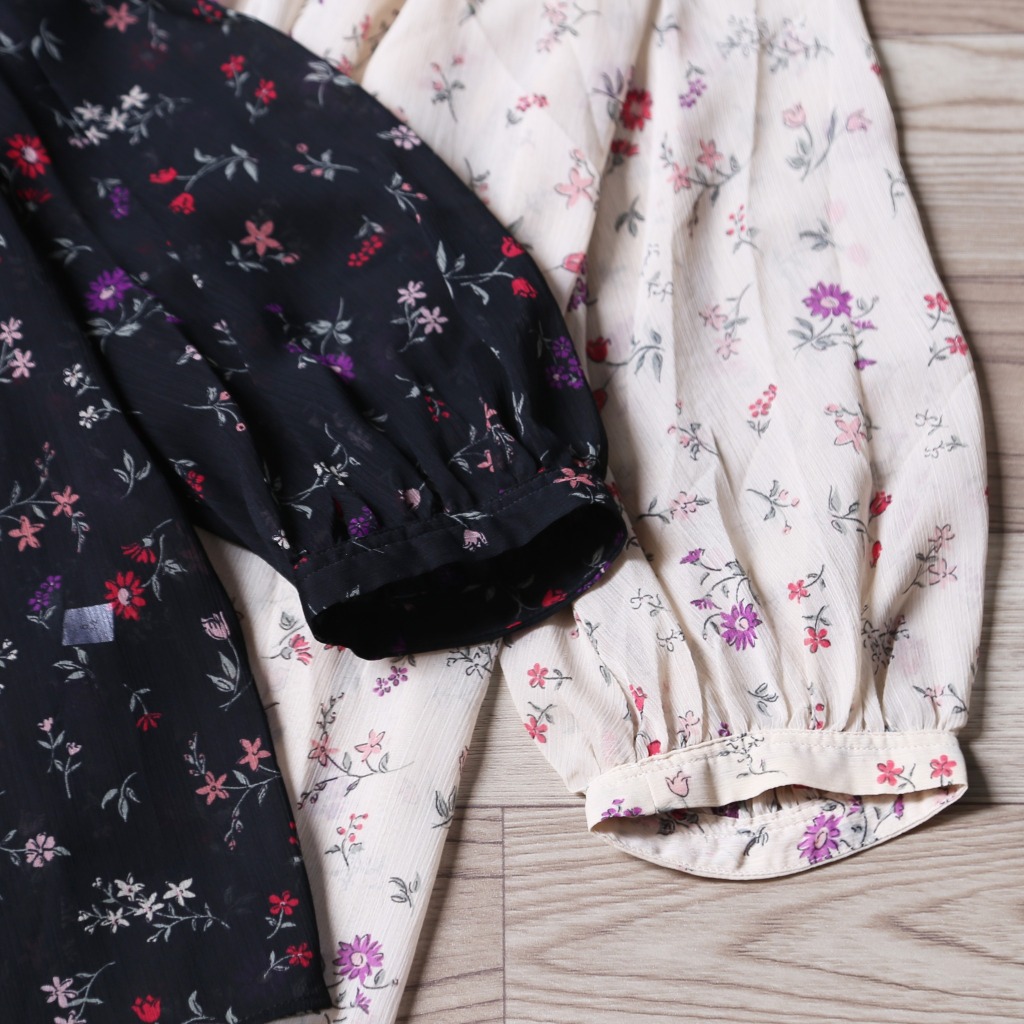 ÁO VOAN HOA NHÍ TAY BỒNG