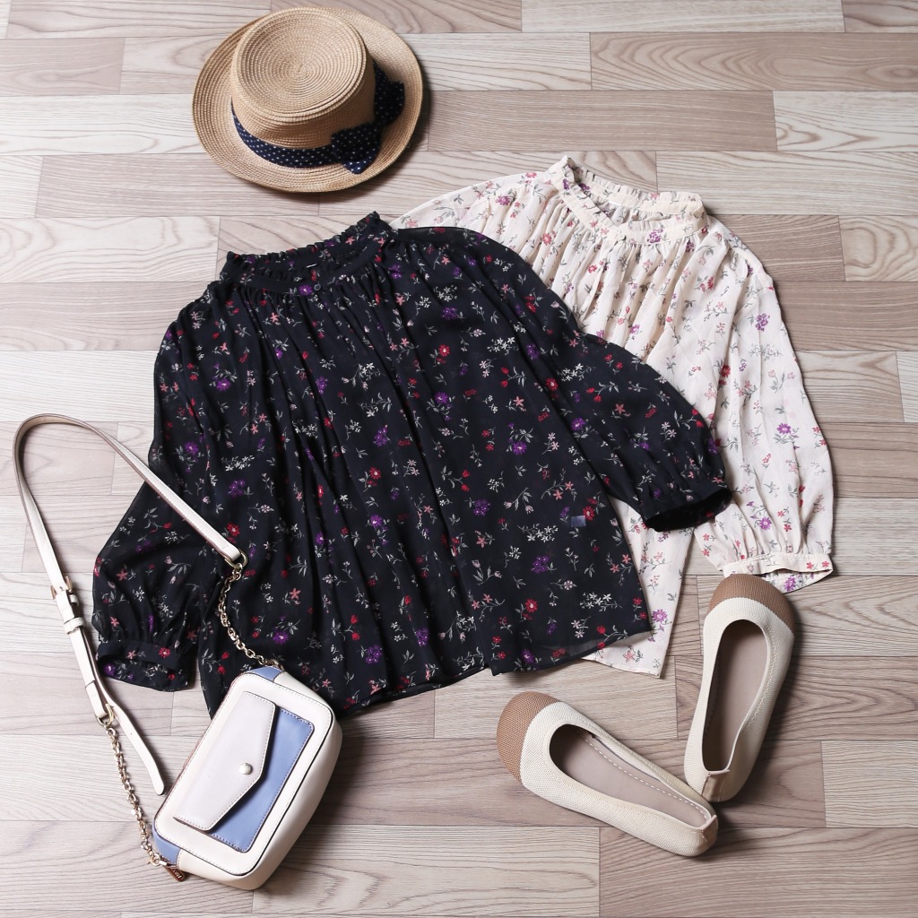 ÁO VOAN HOA NHÍ TAY BỒNG