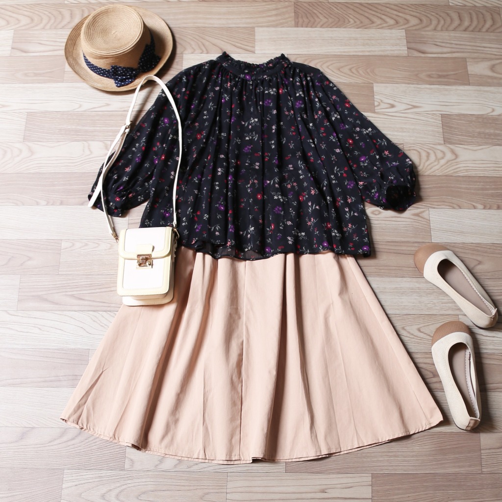 ÁO VOAN HOA NHÍ TAY BỒNG