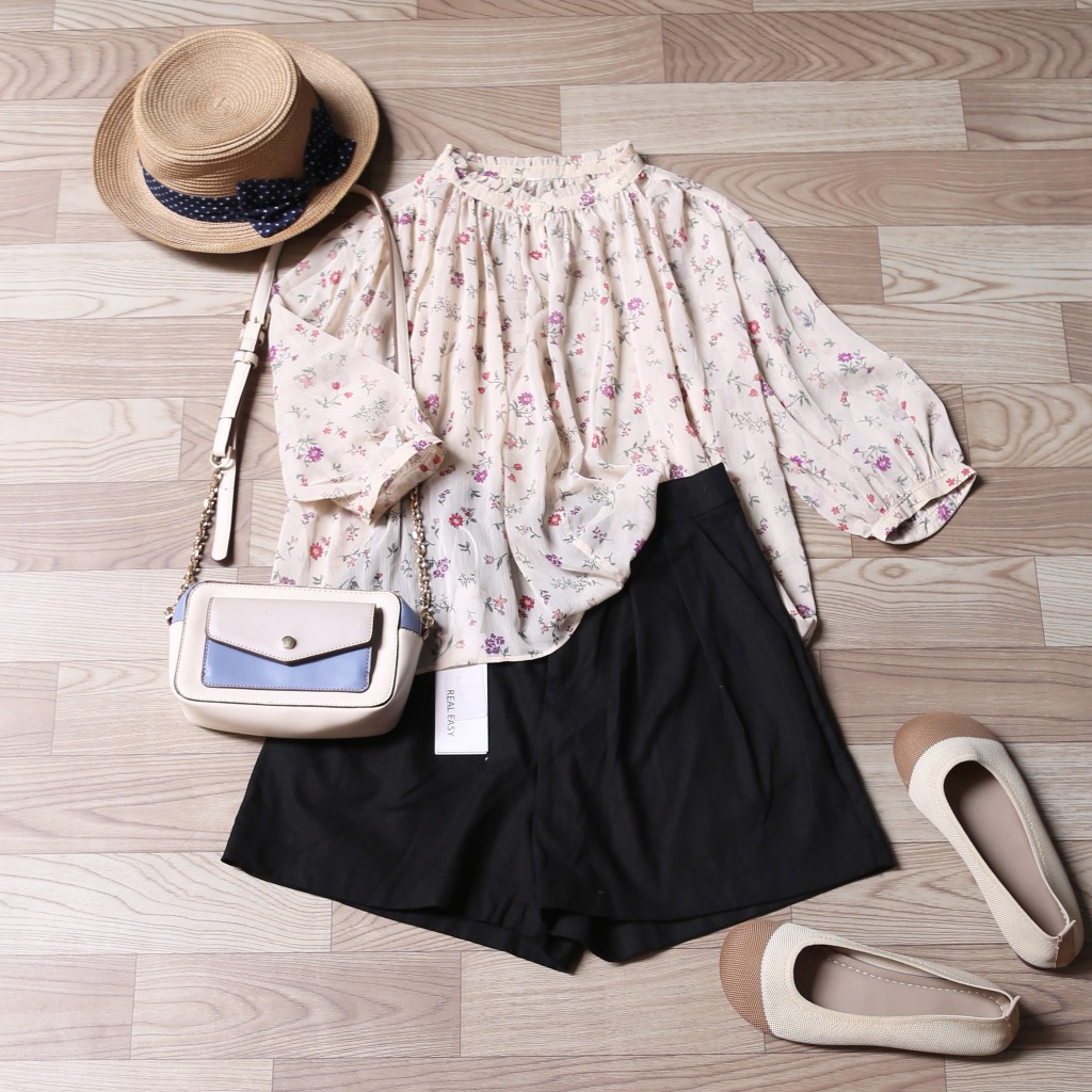 ÁO VOAN HOA NHÍ TAY BỒNG