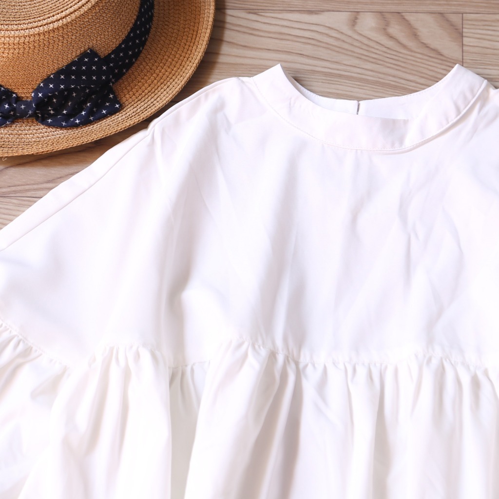 ÁO VÁY BABYDOLL CỔ TÀU