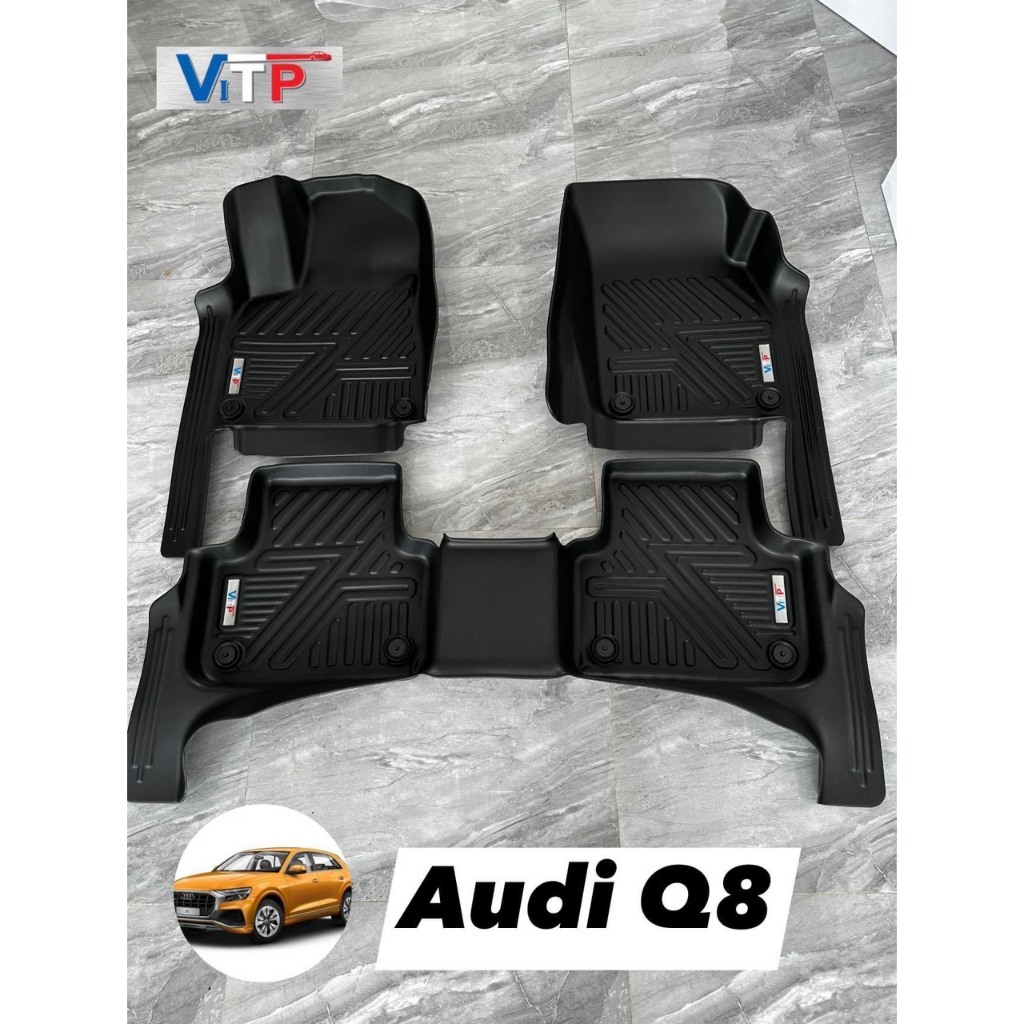 Thảm sàn nhựa ViTP Audi Q8 tràn viền bậc cửa xe
