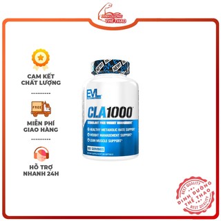   GIÁ TỐT NHẤT  EVL CLA 1000 | Thực Phẩm Bổ Sung Hỗ Trợ Giảm Mỡ Tự Nhiên   180 viên   