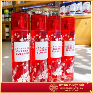 Xịt thơm Bath and Body Works hương Japanese Cherry Blossom( 236ml )